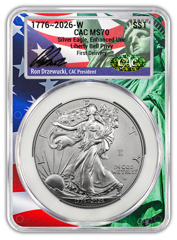 Presidential Liberty inlay holder